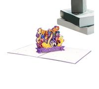 Carte pop-up Happy New An, année du serpent 2025 - 27,9 x 20,3 cm, sculptures en papier, cartes de vœux pour le Nouvel An chinois