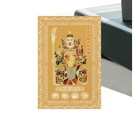 Carte Portefeuille Tai Sui 2026 | Souvenir de Protection et Bénédiction,Carte de Protection de l'Année du Cheval | pour Hommes, Amateurs de Culture, Collectionneurs, Croyants - Méditation, Prière, Voy