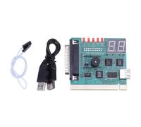 Carte POST d'analyseur de diagnostic de carte m?re PC USB PCI avec affichage de code d'erreur ? 2 chiffres pour test et analyse d'ordinateur portable