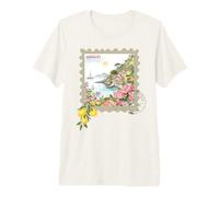 Carte Postale Amalfi T-Shirt Haut de Gamme