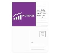 Carte postale avec indice de croissance - Mathématiques - Pour anniversaire de mariage