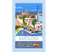 Carte postale Barcelone Espagne Souvenirs de voyage Holyday Papier 350 g/m² ou mini poster 10,2 x 15,2 cm