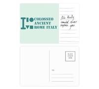 Carte postale Colosseo - Carte postale de l'Italie romaine - Pour anniversaire de mariage