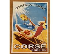 Carte Postale CORSE - CORDICA - Soleil - 10x15cm