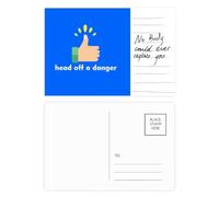 Carte postale Danger Conquer Likenum Good pour anniversaire de mariage