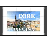 Carte postale en liège Irlande souvenir de voyage Holyday Papier brillant 220 g/m² ou mini poster 12,7 x 17,8 cm