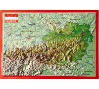 Carte postale en relief - Autriche | Georelief