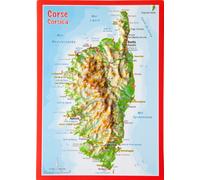 Carte postale en relief - Corse | Georelief