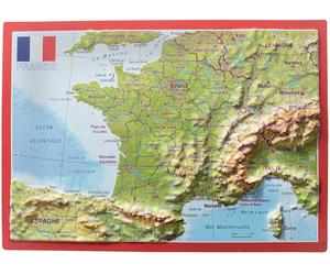Carte postale en relief - France | Georelief