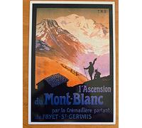 Carte Postale Fayet-St-Gervais/Ascension du Mont-Blanc - 10x15cm