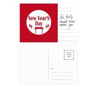 Carte postale « Happy New Year Day Wishes » pour une personne importante