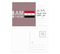 Carte postale « I Am From Asia » - Art déco - Carte postale pour anniversaire de mariage