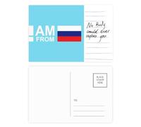 Carte postale « I Am From Russian Federation » pour anniversaire de personne importante