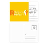 Carte postale italie capitale coordonnées carte postale anniversaire de personne importante