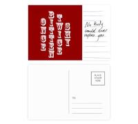 Carte postale « Once Bitten Twice Shy » - Art déco - Carte postale tendance pour anniversaire de mariage