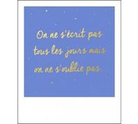 Carte postale polaroid oublie pas - kiub G