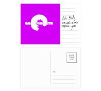 Carte postale pour anniversaire de mariage avec inscription « Insect Fear »