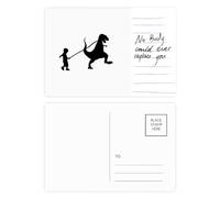 Carte postale pour enfants avec mouvement dinosaure pour anniversaire de mariage