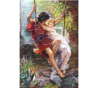 Carte postale Puzzlowa Springtime CASTOR - (Cartes et cartes postales - Universel)