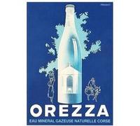 Carte Postale Rétro Orezza Corse BLEU G