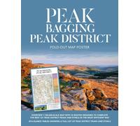 Carte poster - Peak District Peak Bagging | Vertebrate - 1:150 000