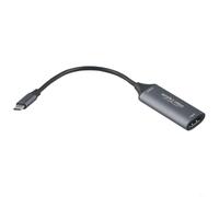 Carte pour capture pour vidéo pour usb-c pour vers 4K pour PC | Résolution 4K@30Hz, transfert fluide, idéal streaming, gaming, création contenu