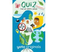 Carte pour conteuse d'histoire Yoto Quiz pour les esprits curieux : Géographie