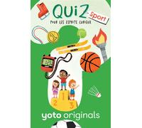 Carte pour conteuse d'histoire Yoto Quiz pour les esprits curieux : Sport