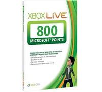 Carte pré-payée Xbox Live 800 Points Microsoft pour Xbox 360 G