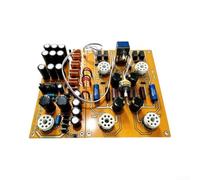 Carte Préampli Tube 6SN7 PCB Double Face Doré | 4 entrées audio flexibles, connexion multi-sources, circuit optimisé, pour idéal HiFi