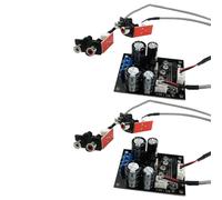 Carte Préamplificateur Phono Vinyl 2 Pack, Compensation de Fréquence, Faible Bruit, Alimentation AC Double 12V-16V, PCB 60x45mm pour Platines