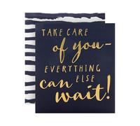 Carte Prends Soin, « Intérieur vierge », taille moyenne, par Hallmark