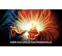 Carte Prière Pour Les Élections Présidentielles Par Lot De 10