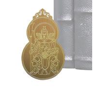 Carte Protection Tai Sui - Pendentif 2026 - Carte De Sécurité En Forme De Gourde Pour Le Nouvel An - Pour Adultes Famille Fête Du Printemps Maison Voiture Sac À Dos