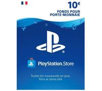 Carte PSN - SONY - 10€ - Recharge rapide - Valable sur PS4, PS5, PS3, PS VITA - Pas d'expiration
