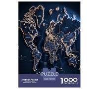 Carte Puzzle 1000 Pièces Educa Jouet Cadeau Unique Décoration Intérieure Art Jeu Éduchatif Challenge Toy pour Adultes Et Enfants À Partir De 12 Ans 70x50cm/1000pcs