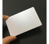 Carte PVC imprimable Premium en blanc perle pour imprimante,carte d'identité avec Badge,en plastique de qualité graphique CR80 30mil pour imprimante zèbre pour Fargo,5 pièces