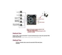 Carte QCC5125 V5.1 LDAC Sans Perte avec AUX AAC/APTX/APTXLL/APTXHD/LDAC APP Changer le Nom Mot de Passe EQ 5 V
