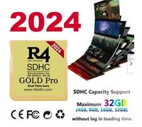 Carte R4 Gold Pro 2024 - ONEVER - Compatible DS/DSi/2DS/3DS - Couleur Blanche