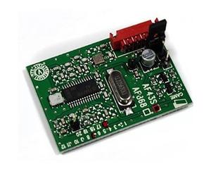 Carte radio embrochable Came 001AF43S - 433.92 MHz