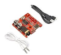 Carte récepteur audio Bluetooth 4.0 4.1 4.2 5.0 Mp3 sans perte Module de musique stéréo sans fil 3,7-5 V Design durable Rouge