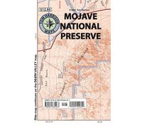Carte récréative de la réserve nationale de Mojave | Tom Harrison Maps