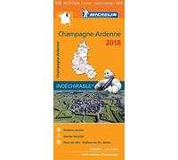 CARTE REGIONALE 515 CHAMPAGNE ARDENNE 2018
