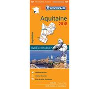 CARTE REGIONALE 524 AQUITAINE 2018