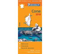 CARTE REGIONALE 528 CORSE 2018