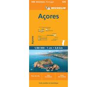Carte Régionale Açores - Collectif - Michelin - Atlas / carte