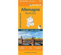 Carte Régionale Allemagne Nord-Est - Michelin - Michelin Travel Partner - broché - Atlas / carte