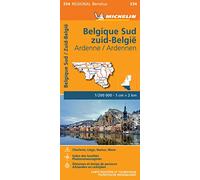 Carte routiÃ¨re et touristique RÃ©gional Benelux Belgique Sud, Ardenne Autre (Auteur)