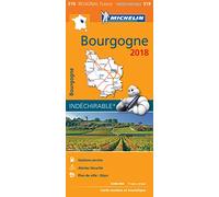 Carte Régionale Bourgogne 2018