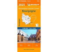 Carte Régionale Bourgogne 2025